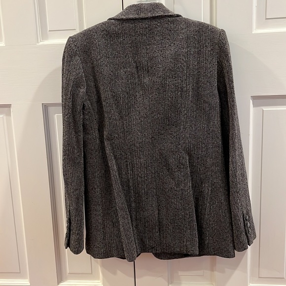 Frame herringbone blazer grey and black - Picture 5 of 7